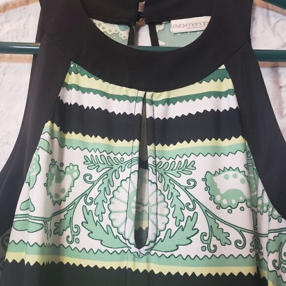 EVA MENDES Silky Jersey-knit Halter Maxi Dress - Picture 5 of 9